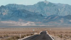 Dolina Śmierci - droga