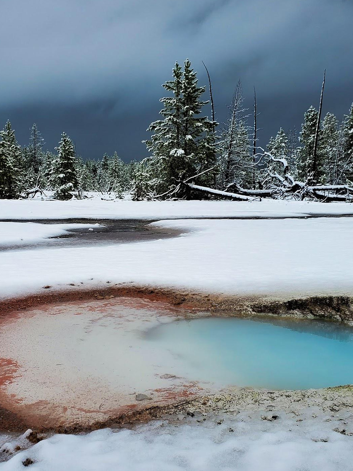 Pogoda w parku Yellowstone