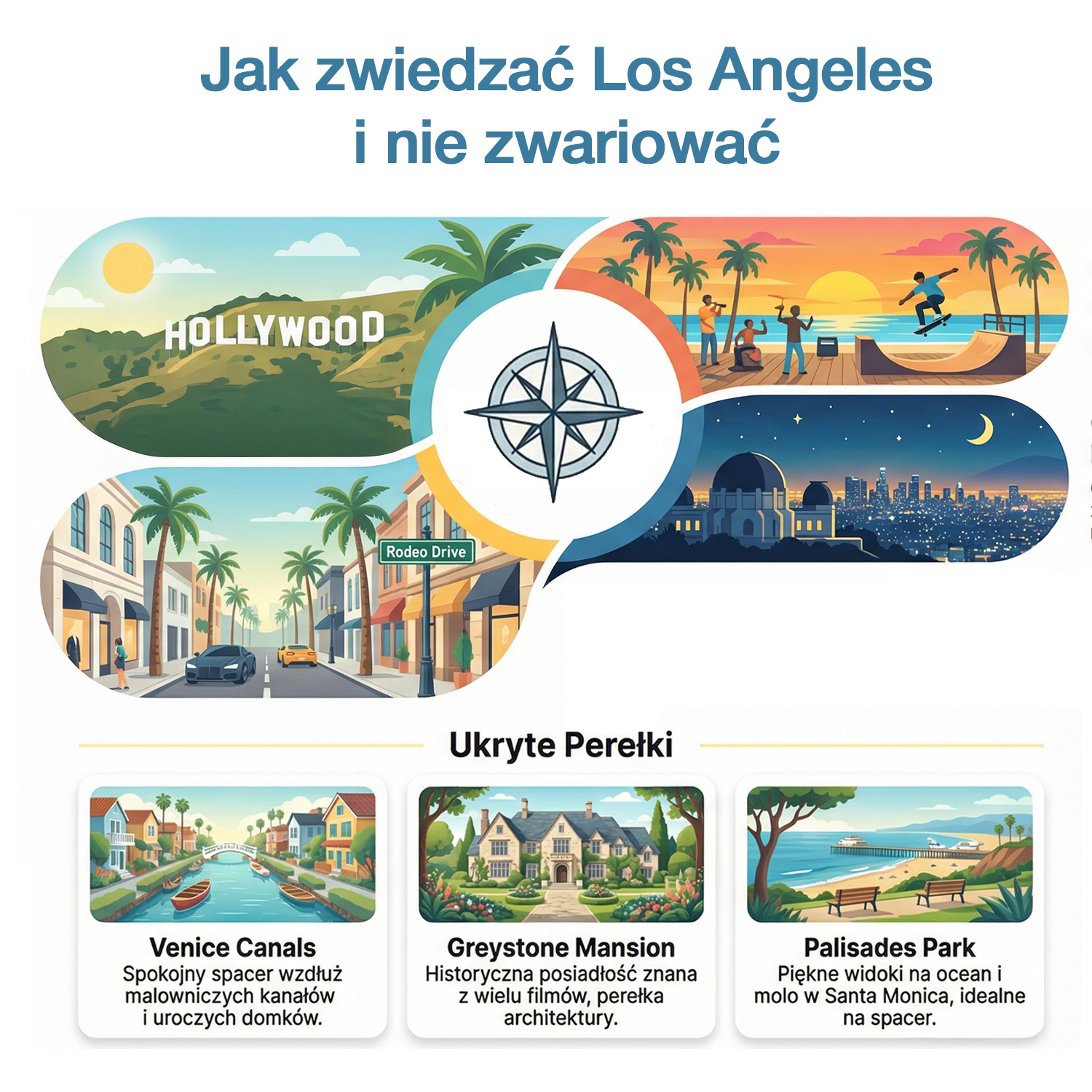 Jak zwiedzać Los Angeles - symbole miasta