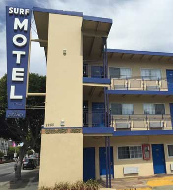 Hotele w San Francisco. 4 Motel-San-Francisco-Surf-Motel