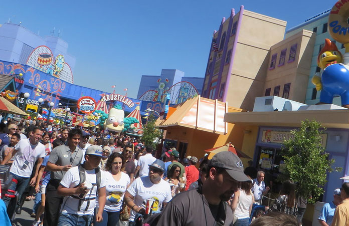 Universal Studio turyści