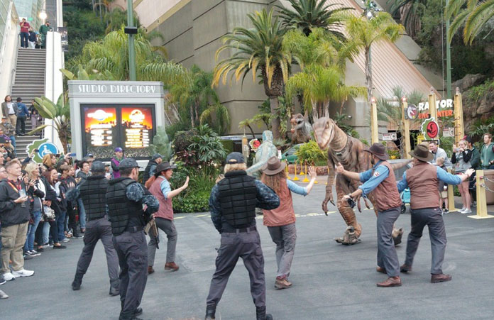 Universal Studios show chodnik