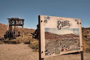 Miasto Bodie Ghost-Town-Kalifornia
