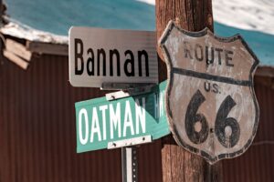 Droga 66: Atrakcje - miasteczko Oatman