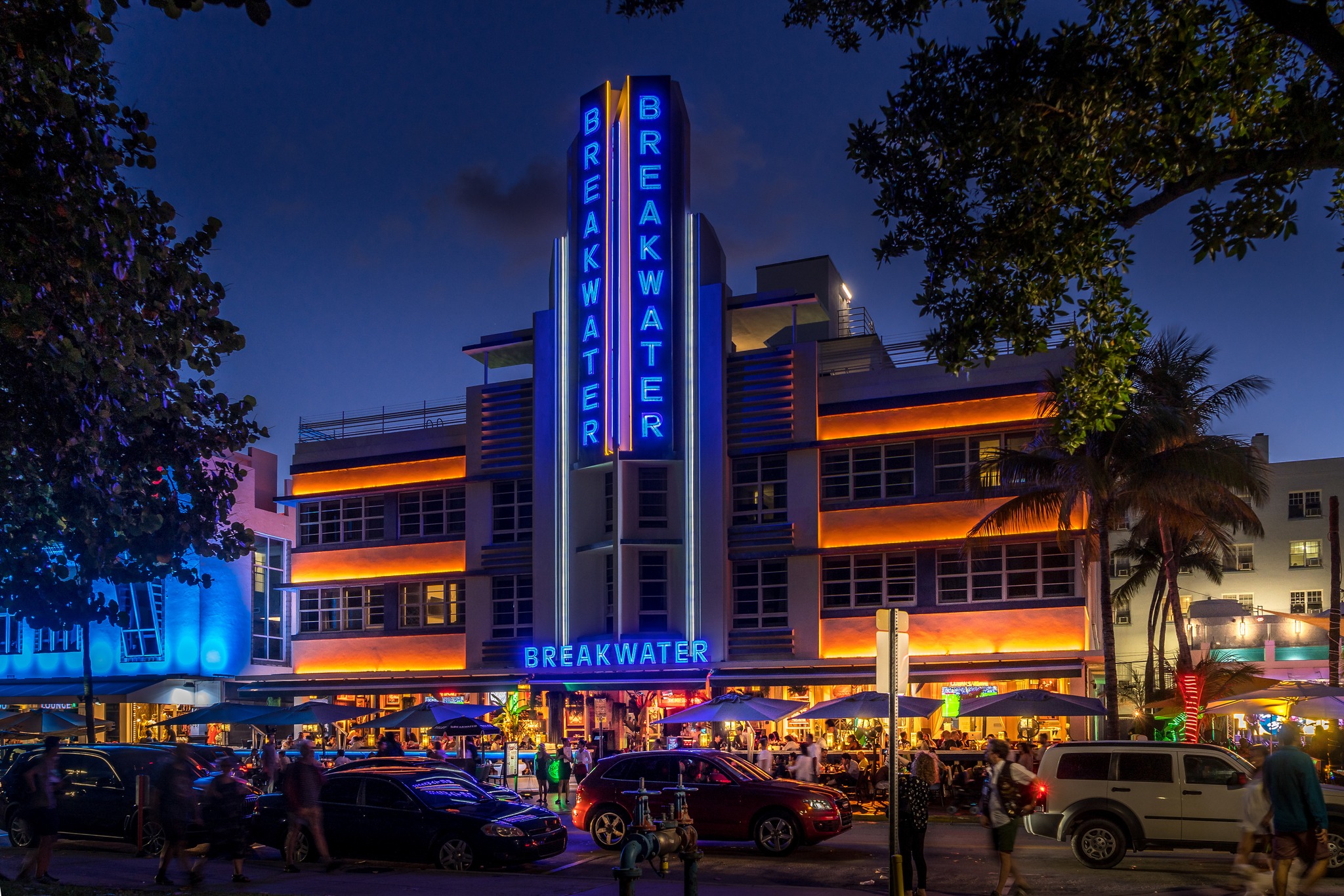 Ocean Drive w Miami Beach