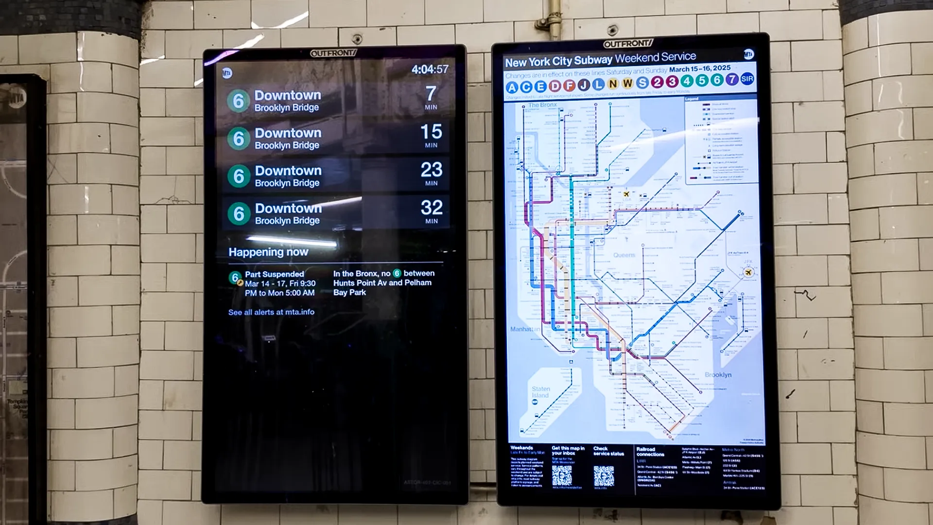 Płatność: Metro w Nowym Jorku 5 metro nowy jork - mapa