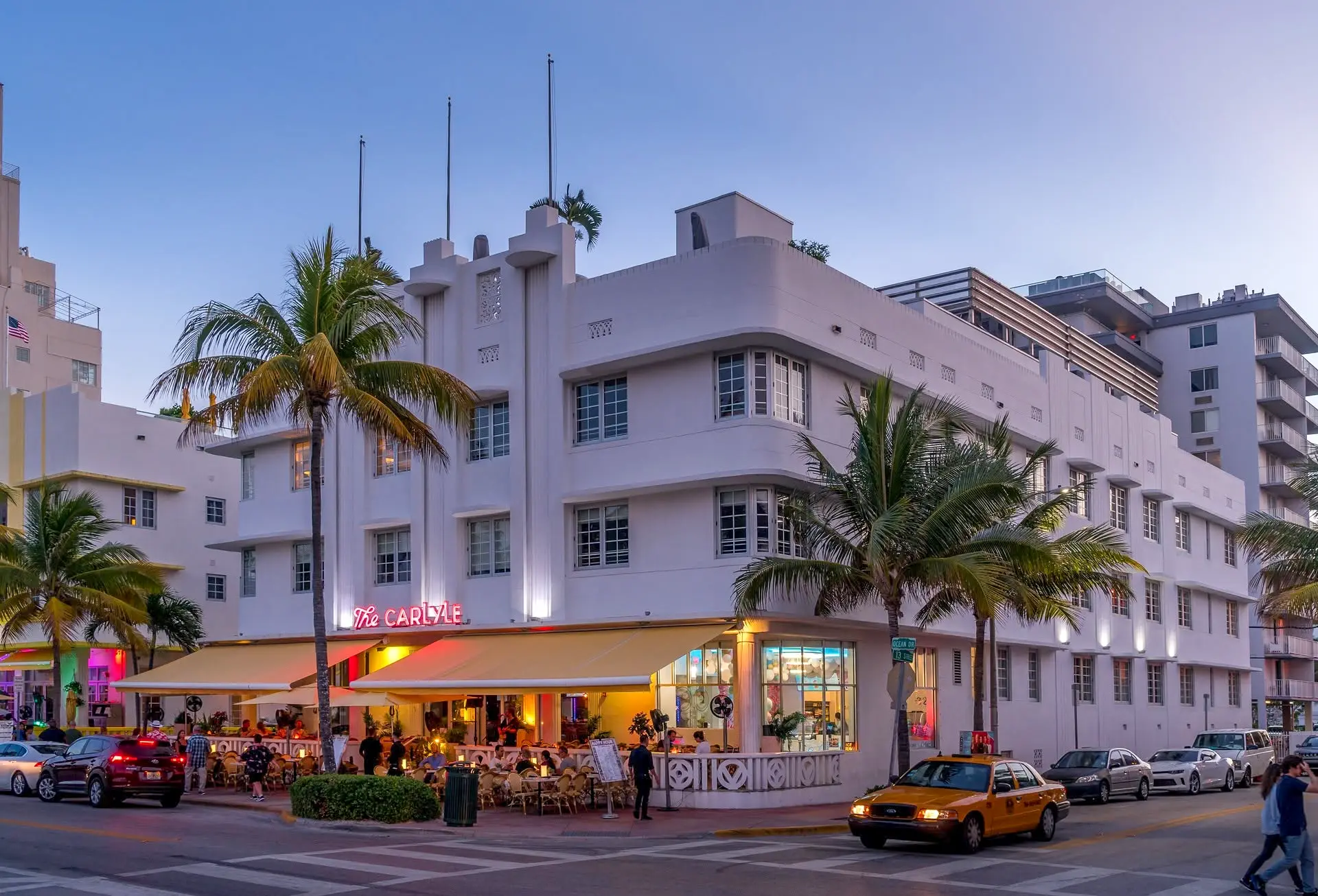 Miami Beach ulica Ocean Drive